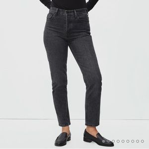 NWT Everlane The 90s Cheeky Jean in Washed Black sz25